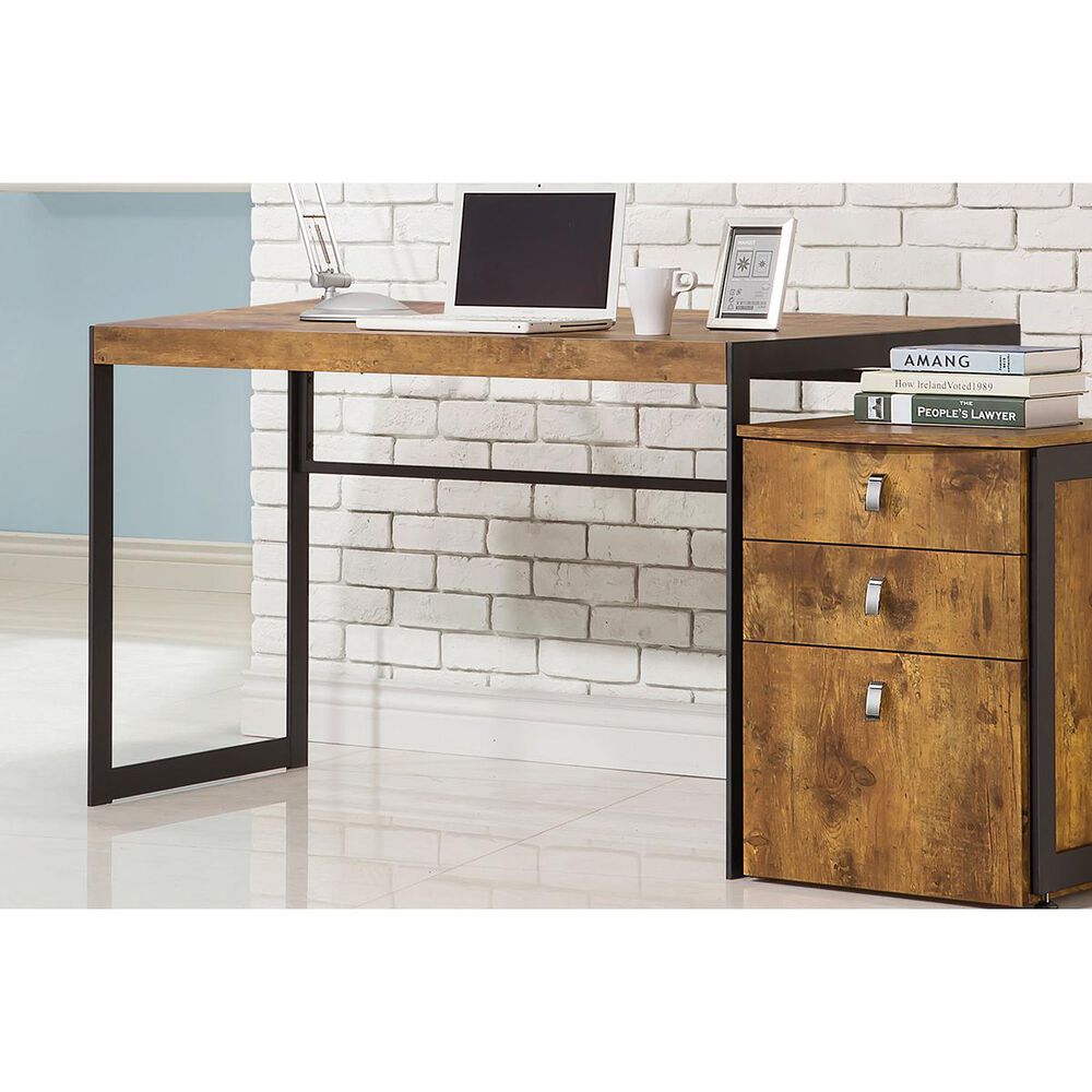Pacific Landing Computer Desk in Antique Nutmeg, , large