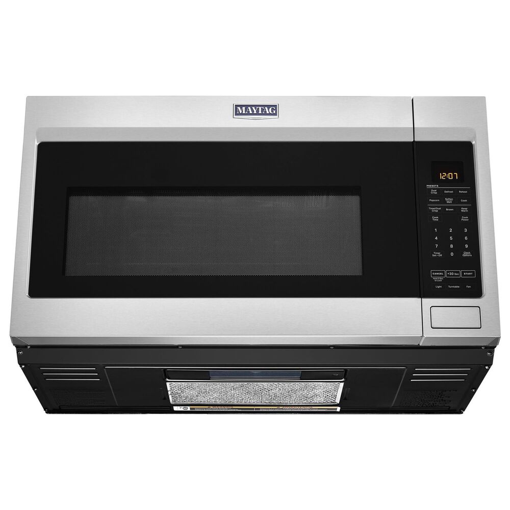 Maytag 2-Piece Kitchen Package with 5.3 Cu Ft. Electric Range and Microwave in Stainless Steel, , large