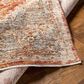 Surya Aspendos 12" x 15" Rust, Denim, Ice Blue, Cream, Mustard, Black and Light Gray Area Rug, , large