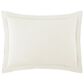 Peacock Alley Mia Euro Matelasse Sham in Pearl, , large