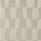 Feizy Ashby Geometric 3"6" x 5"6" Ivory and Beige Area Rug, , large