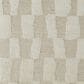 Feizy Ashby Geometric 3"6" x 5"6" Ivory and Beige Area Rug, , large