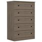 Lemoore Big Chester 5-Drawer Chest in Park Elm, , large