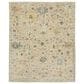 Oriental Weavers Palace Beige and Blue 9" x 12" Area Rug, , large