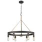 Golden Lighting Chatham 6-Light Chandelier in Gunmetal Bronze, , large