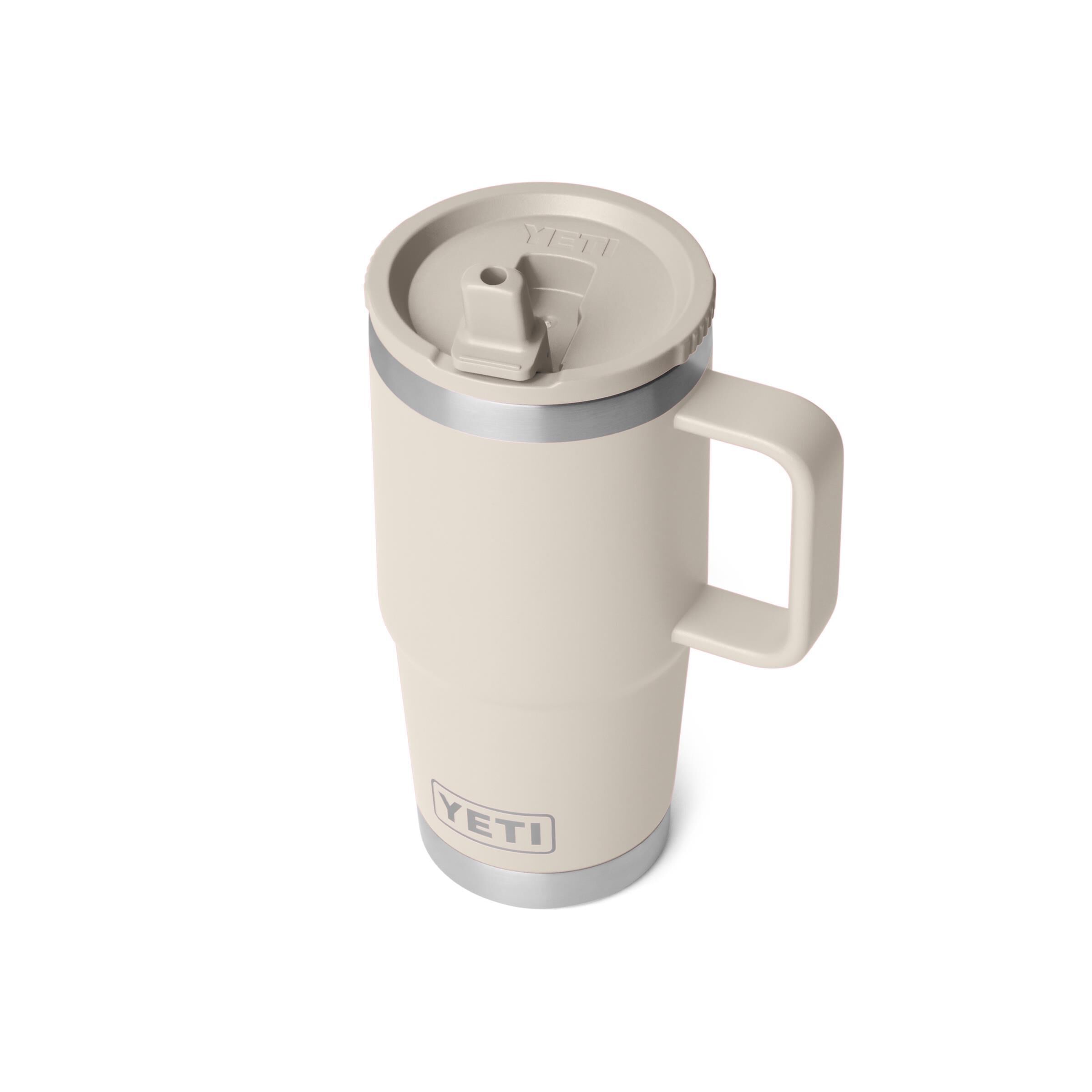 YETI Rambler 20 Oz Travel Straw Mug with Color-Matched Straw Lid