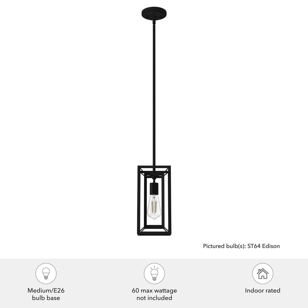 Hunter Doherty 1-Light Mini Pendant in Natural Iron, , large
