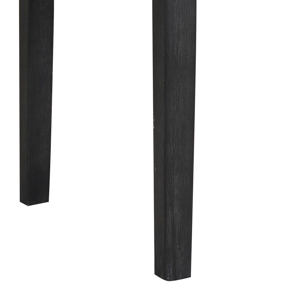 New Heritage Design Sable Crest 5-Piece Rectangular Dining Set in Sable Black, , large