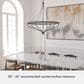 Hunter Merlin 7-Light Chandelier in Rustic Iron and Alturas Gold, , large