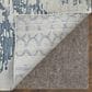 Feizy Zarah 10" x 14" Light Blue Area Rug, , large