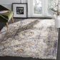 Safavieh Aria 4" x 6" Blue and Multicolor Area Rug, , large