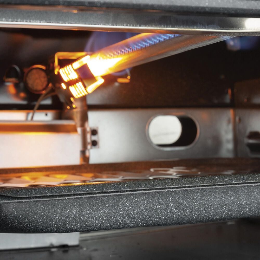 GE Appliances 30" Freestanding Front Control Gas Range in Black, , large