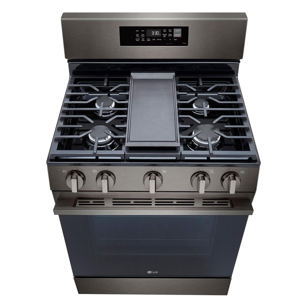 LG 6.3 Cu. Ft. Freestanding Gas Range in Black Stainless Steel, , large