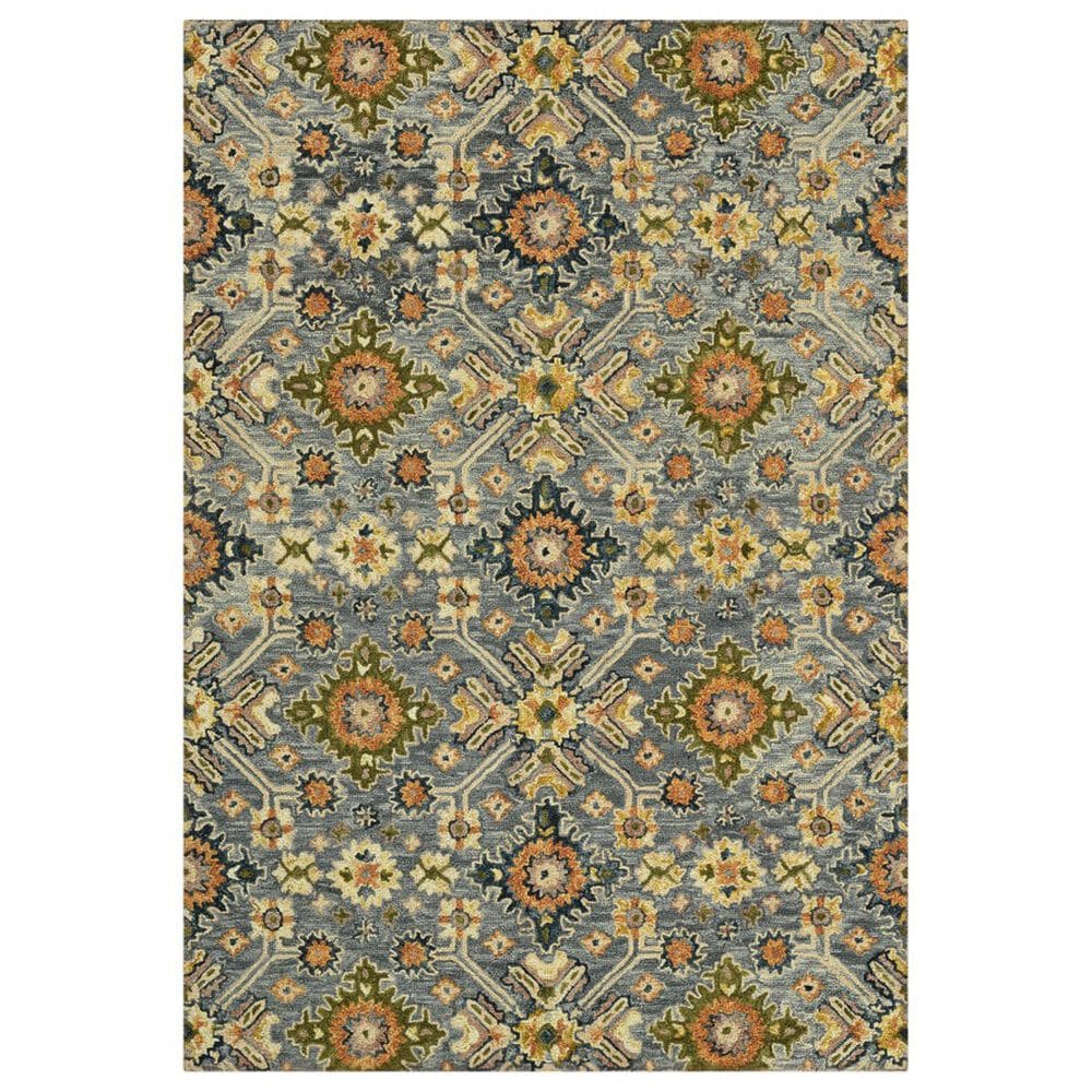 Amer Rugs Jackson JAC-5 Gray 8" x 10" Area Rug, , large