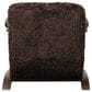 Four Hands Burke Arm Chair in Cocoa Shearling, , large