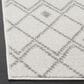 Safavieh Adirondack ADR132B 3" x 5" Ivory and Grey Area Rug, , large