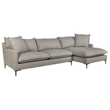 Fulton Home Layla 2-Piece Sectional in Castle Linen, , large