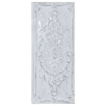 Maple and Jade 37" x 19" Wall Decor in White, , large
