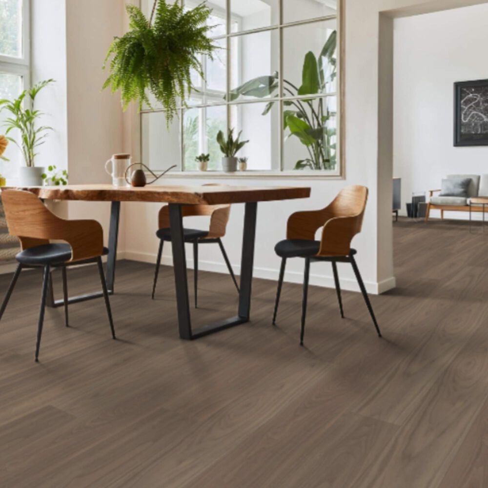 Tru-Cor Bravo Farald Walnut 7&quot; x 60&quot; Luxury Vinyl Plank, , large