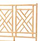 Baxton Studio Karavo King Standalone Headboard in Natural Rattan, , large