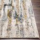 Surya Cardiff CDF-2306 Medium Gray, Light Blue, Mustard and Dark Blue 5" x 7"5" Area Rug, , large
