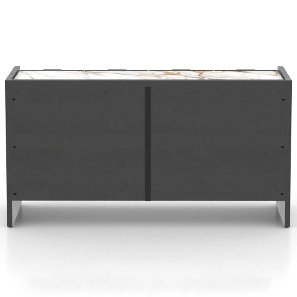 Declan Dining 4-Door Buffet in Cognac Peppercorn Washed and Shell, , large