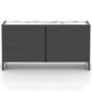 Declan Dining 4-Door Buffet in Cognac Peppercorn Washed and Shell, , large