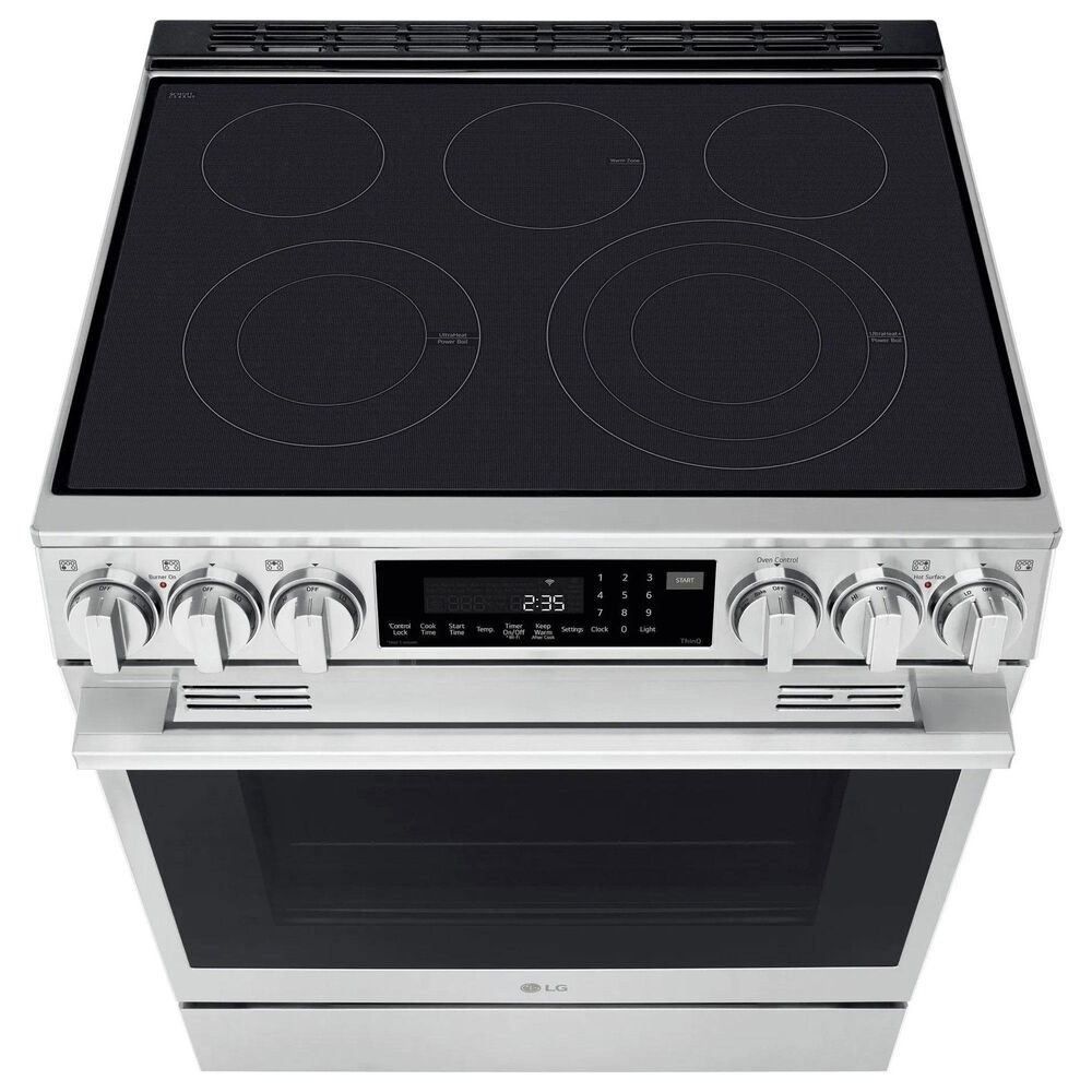 LG 6.3 Cu. Ft. Slide-in Electric Range in PrintProof Stainless Steel, , large