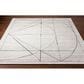 Surya Hightower Charcoal, White and Black 6" x 9" Area Rug, , large
