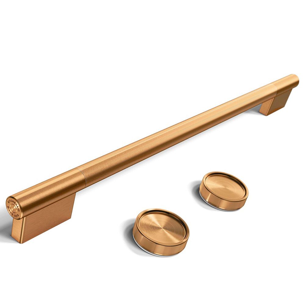 KitchenAid Handle and Knob Accessory Kit for 30" Single Wall Oven and Microwave Combo Oven in Bronze, , large