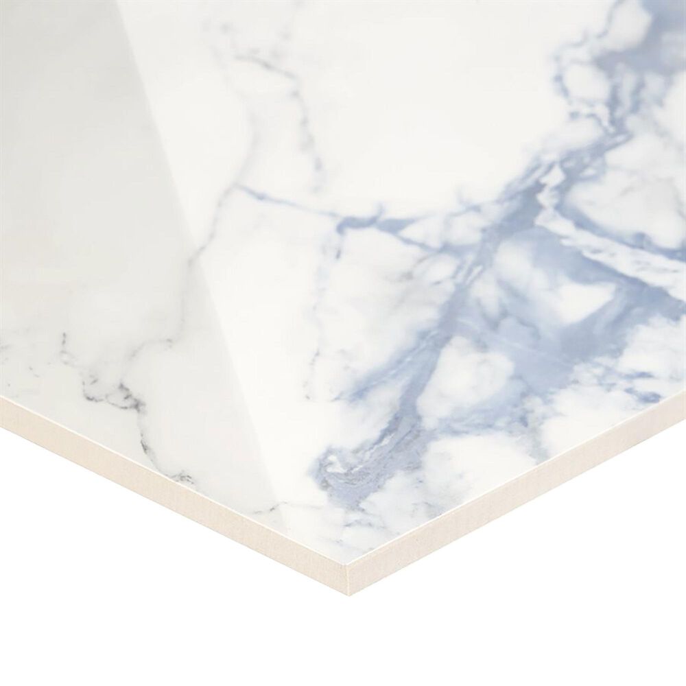 Soho Studio Calacatta Azul 24&quot; x 48&quot; Polished Porcelain Tile, , large