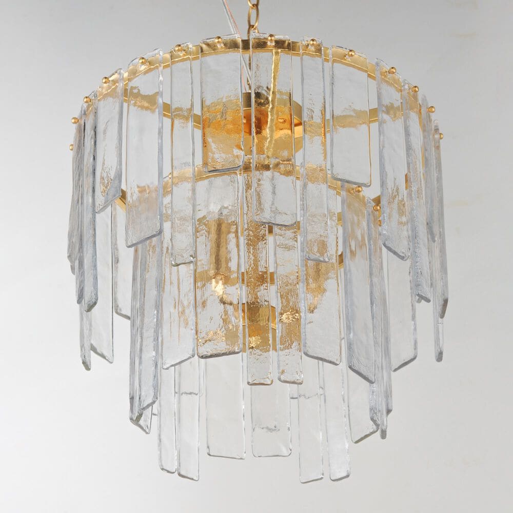 Maxim Lighting Warren 4-Light Semi-Flush in Gold Leaf, , large