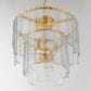 Maxim Lighting Warren 4-Light Semi-Flush in Gold Leaf, , large