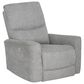 Linon Home Decor Colton Power Recliner in Grey, , large