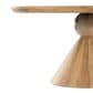 Four Hands Bibianna Dining Table in Smoked Honey and Blush - Table Only, , large