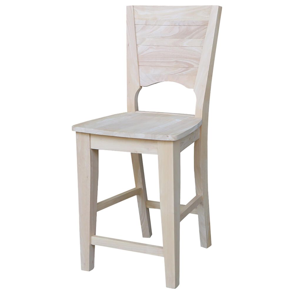 International Concepts Canyon 24" Counter Stool in Unfinished, , large