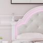 Ashley Kozlani Full Upholstered Panel Bed in Matte White, , large