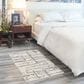 Nourison Luna 2" x 3" Ivory and Grey Area Rug, , large
