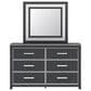 Ashley Zuraleus 5-Piece King Panel Bedroom Set in Matte Black, , large