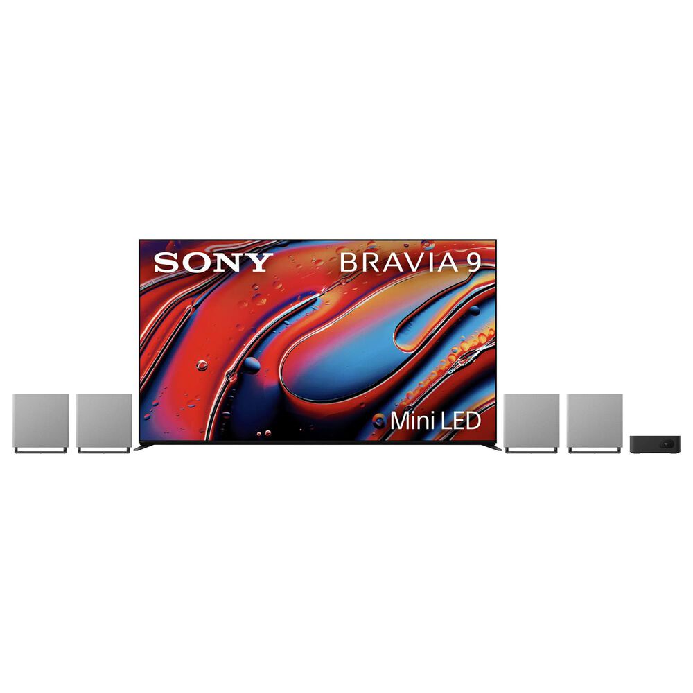 Sony *85" 4K QLED TV W/SOUNDBAR, , large