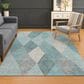 Dalyn Rug Company The Reserve TR11 Turquoise 5" x 7"6" Indoor/Outdoor Area Rug, , large