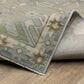 Oriental Weavers Maeve MAE12 Grey and Blue 5"3" x 7"6" Area Rug, , large
