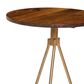 Carolina Chair and Table Micah Swivel Stool in Elm/Gold, , large