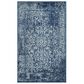 Safavieh Evoke EVK256A-4 4" x 6" Navy/Ivory Area Rug, , large