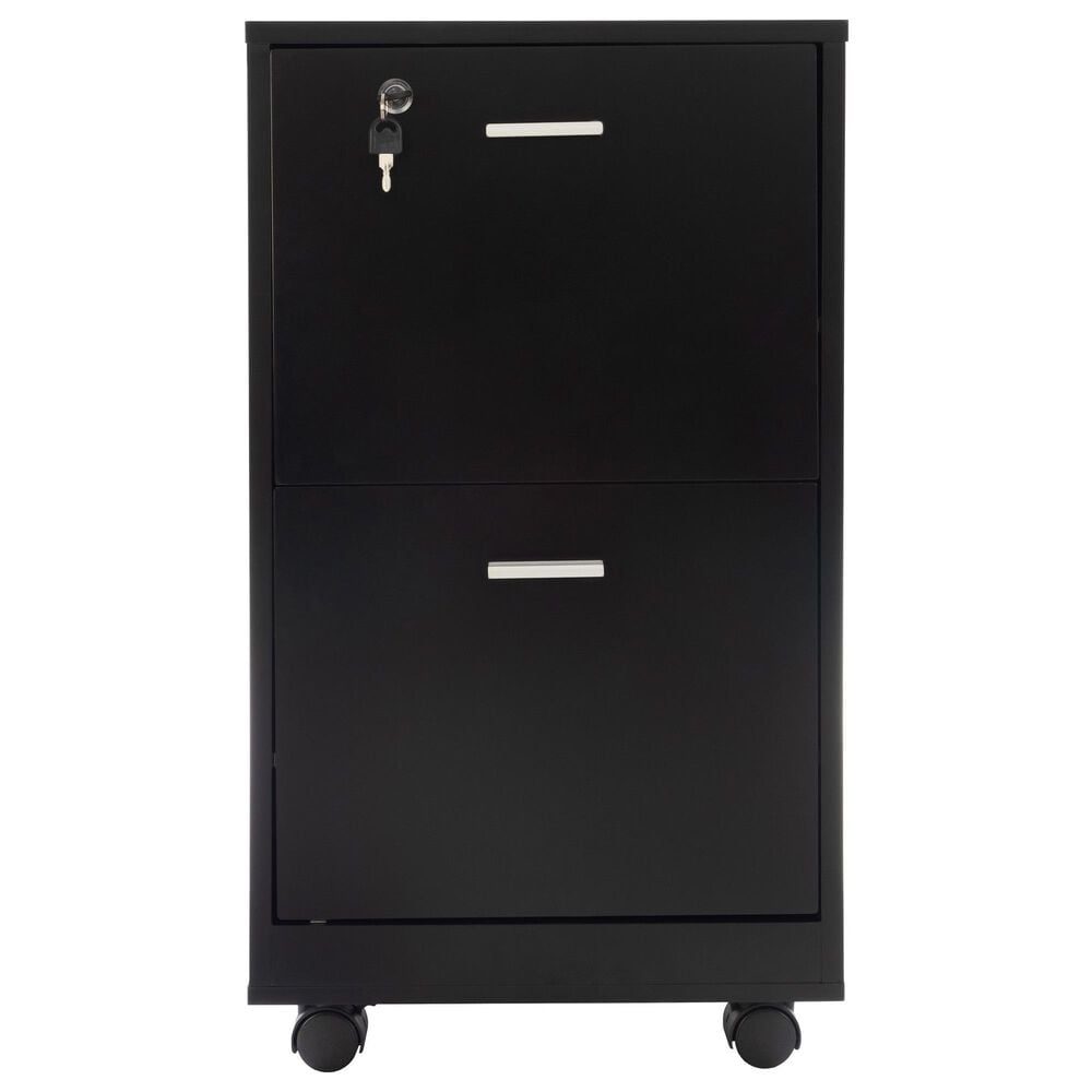 Timberlake Mobile File Cabinet in Black, , large
