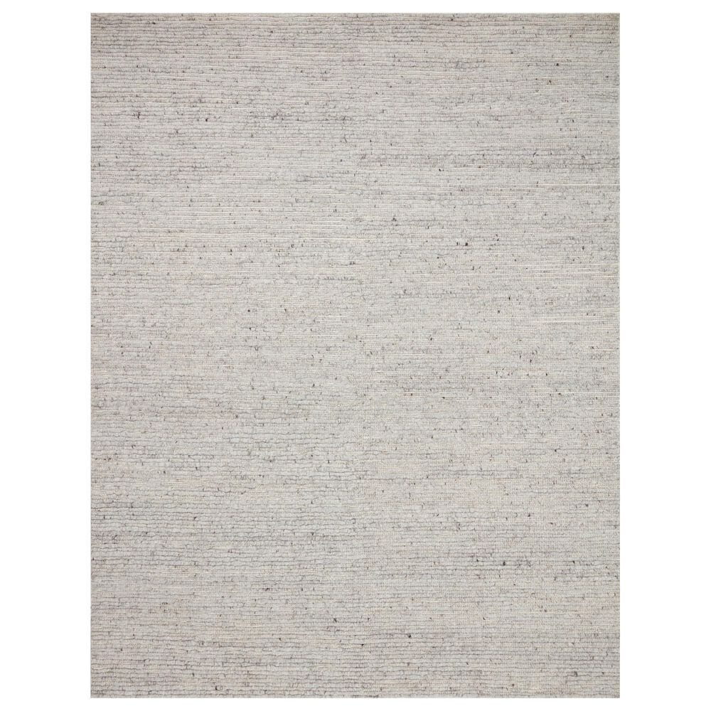 Magnolia Home Ava 5"6" x 8"6" Grey and Ivory Area Rug, , large