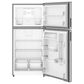 Amana 19 Cu. Ft. Top-Freezer Refrigerator with Garage Ready in Fingerprint-Resistant Stainless, , large