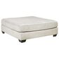 Ashley Rawcliffe Oversized Accent Ottoman in Parchment, , large