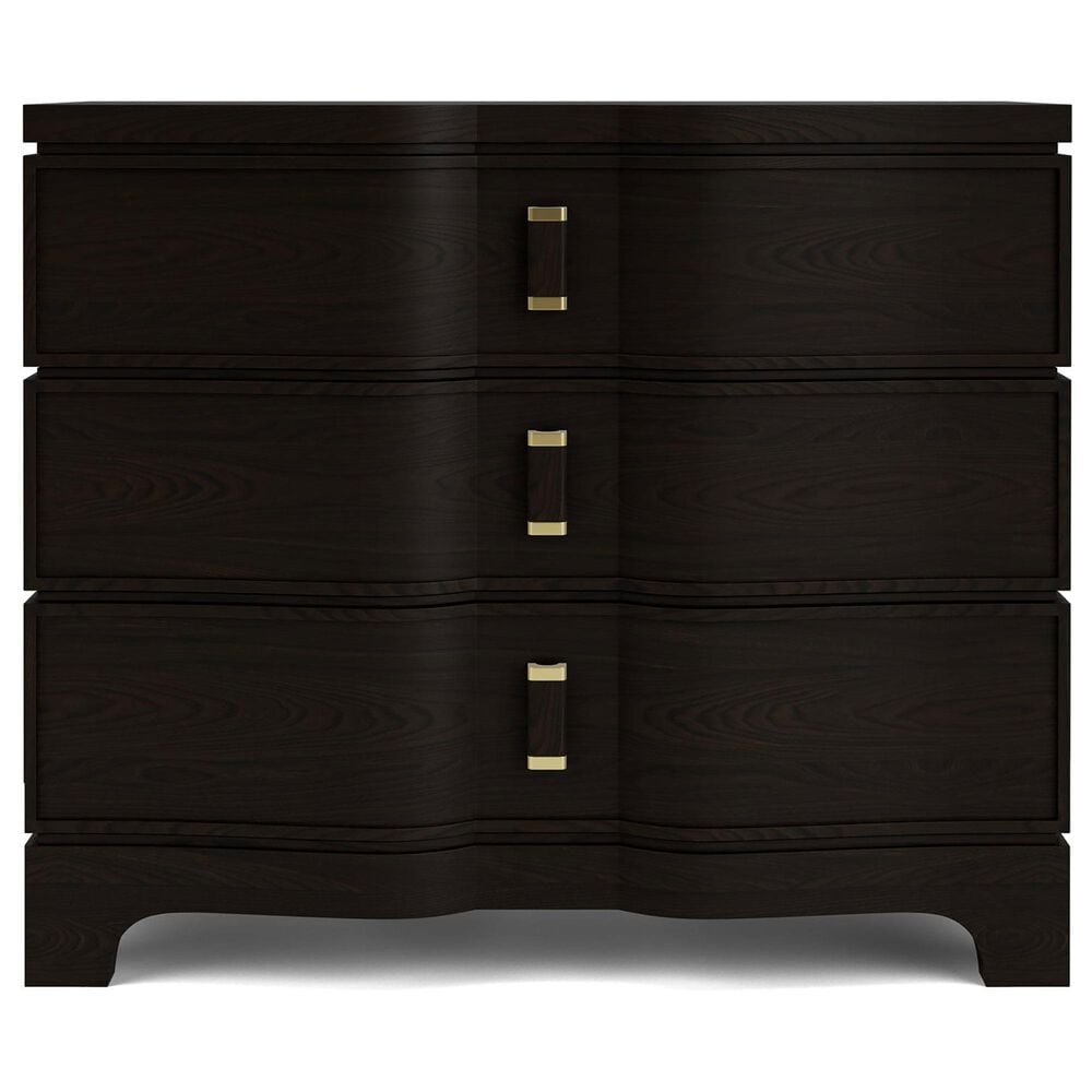 Shannon Hills Lydia 3-Drawer Bachelor&#39;s Chest in Dark Cabernet, , large