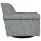 Ashley Renley Swivel Glider Accent Chair in Ash, , large